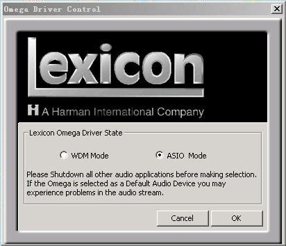 lexicon omega windows 11 driver